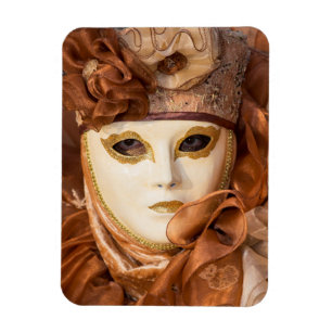Ímã Fato de Carnaval laranja, Veneza