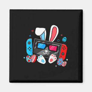 Imã Fato de Coelhinho de Videogame Ovos Dia de Páscoa