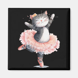 Imã Fato de Gata de Tutu Dançante Para Amantes de Gato