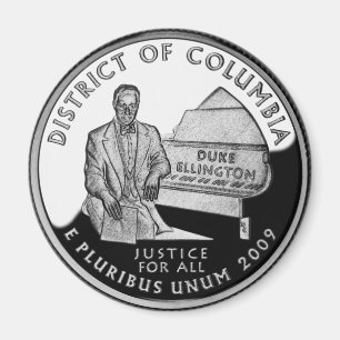Imã Faux Washington District of Columbia Quarter