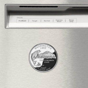 Imã Faux Washington State Quarter