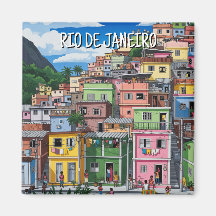 Favelas no Rio de Janeiro