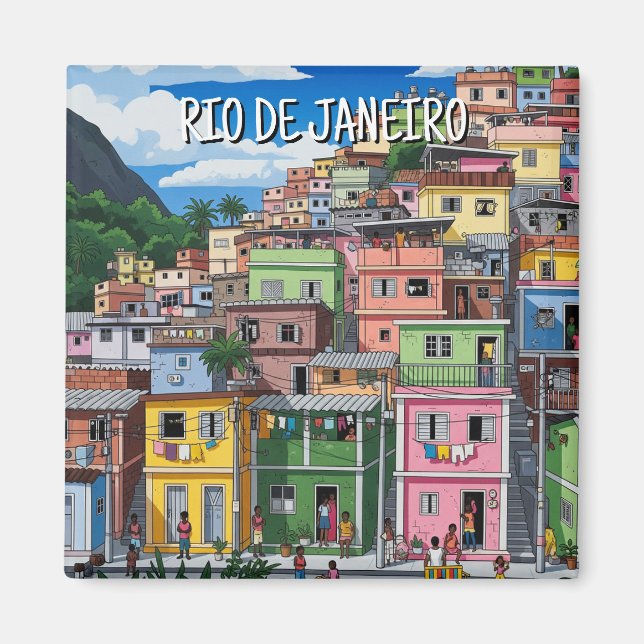 Imã Favelas no Rio de Janeiro (Frente)