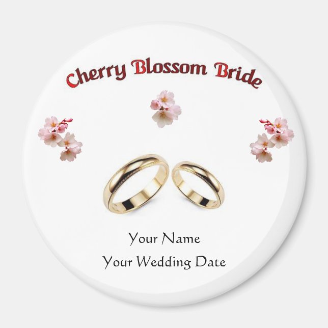 Imã Favor de Casamento W34 (Frente)