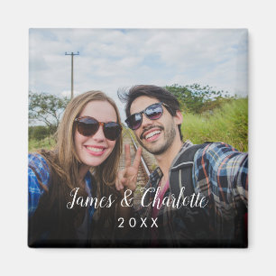 Imã Favor de Foto e Nome Personalizado
