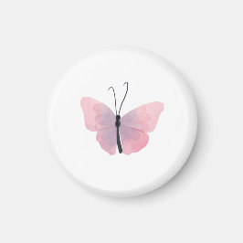 Imã Favor do partido bonito Pink Butterfly