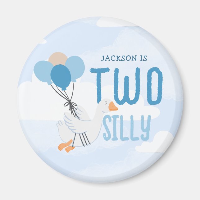 Imã Favor do Partido do segundo aniversário do Ganso d (Frente)