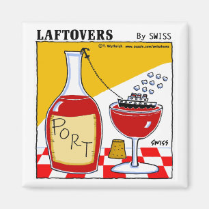 Imã Favor do Provando do Porto Engraçado de Vinho