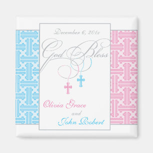 Imã Favor gêmeo do baptismo do menino e da menina -