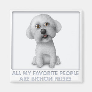 Imã Favorito de Bichon Frise