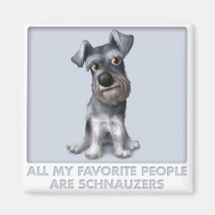 Imã Favorito do Schnauzer