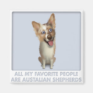 Imã Favorito vermelho australiano do pastor de Merle