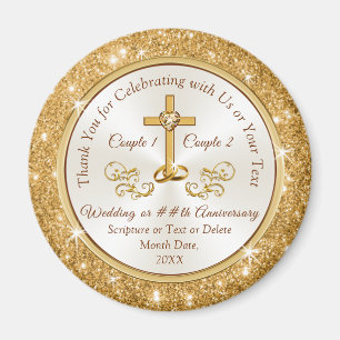 Imã Favoritos de Casamento Cristãos ou Favoritos de A