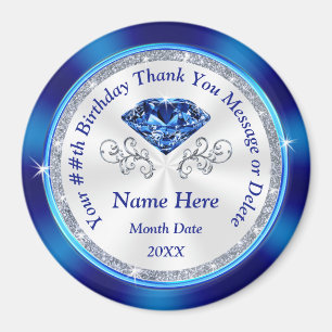 Imã Favoritos de Festa de aniversário Personalizados,