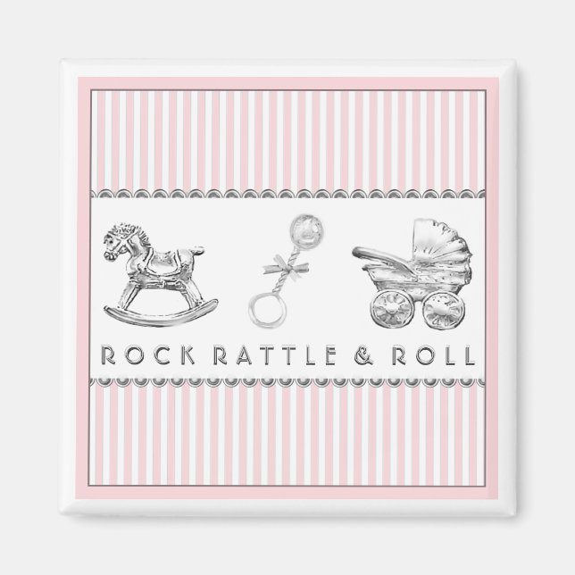 Imã Favoritos do chá de fraldas (Frente)