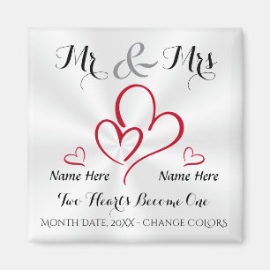Imã Favoritos personalizados de casamento barato para