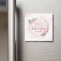 Favoritos personalizados de casamento com ímãs par