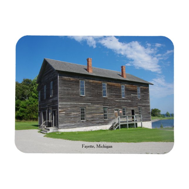 Ímã Fayette, imã da Casa de Ópera de Michigan (Horizontal)