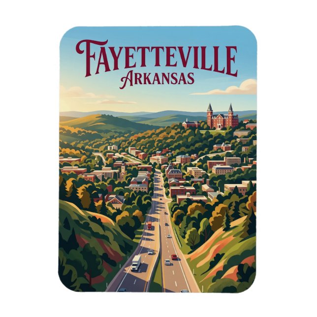 Ímã Fayetteville EUA (Vertical)