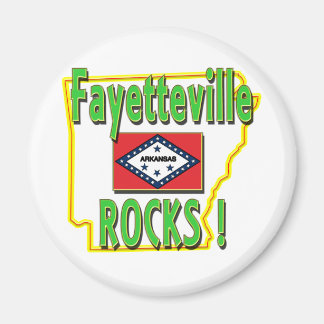 Imã Fayetteville Rocks! (verde)