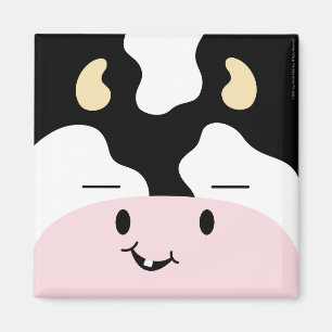 Imã Fazenda Amigos Cheerful Cow Magnet