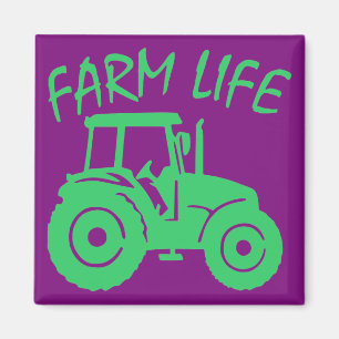 Imã Fazenda Life Trator #USAPatriotGraphics ©