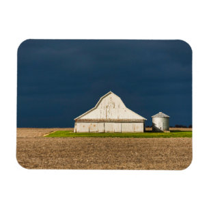Ímã Fazendas White Barn & Silo