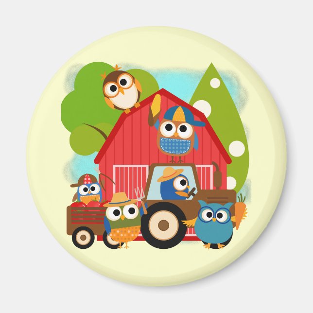 Imã Fazendeiros da coruja (Frente)