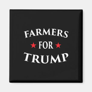 Imã Fazendeiros Para Trump Fazenda Rancho Trator Voar
