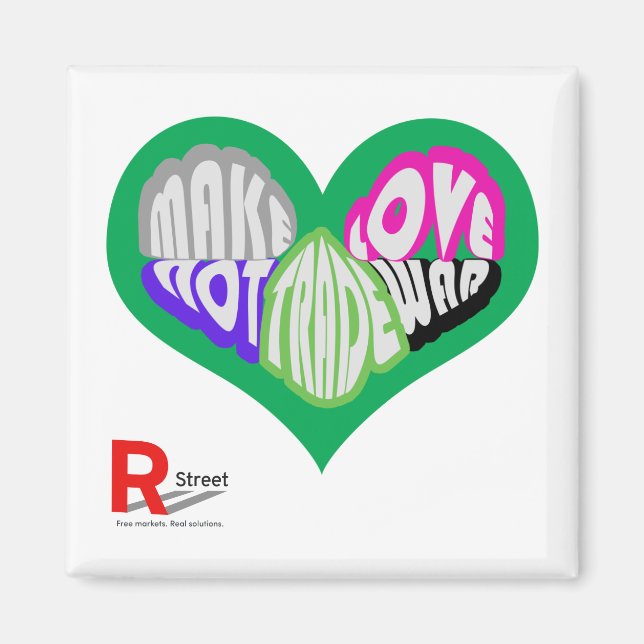 Imã Fazer Amor Comercial Não Trocar Magnética De Guerr (Frente)