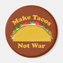 Imã Fazer Tacos Não Guerra