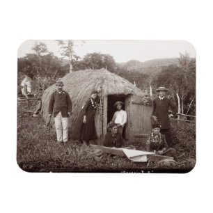Ímã Fazer Tappa, um pano nativo, c.1875 (foto do