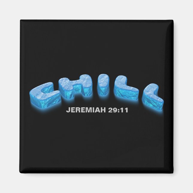 Imã Fé cristã acalme tranquilidade (Frente)