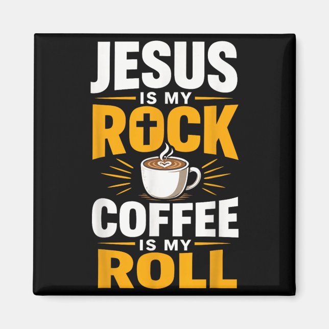 Imã Fé Cristã Jesus Café Manhã Oração (Frente)