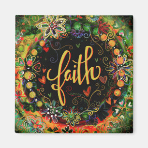 Imã "Fé" Inspirivity ONE WORD Magnet