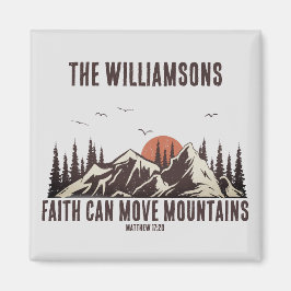 Imã Fé pode mover montanhas Bíblia cristã verso