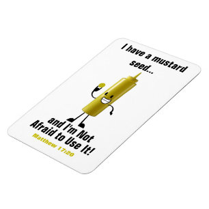 Ímã Fé - Tamanho: Magnet 4" x 6"