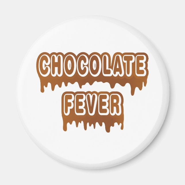 Imã Febre de Chocolate (Frente)