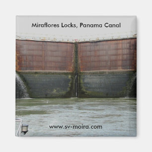 Imã Fechamentos de Miraflores, canal do Panamá