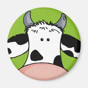 Imã feche acima da vaca