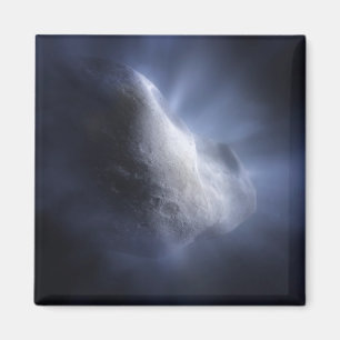 Imã Feche Ilustrativamente O Tempel De Cometa.