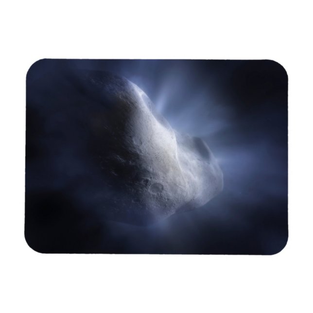 Ímã Feche Ilustrativamente O Tempel De Cometa. (Horizontal)