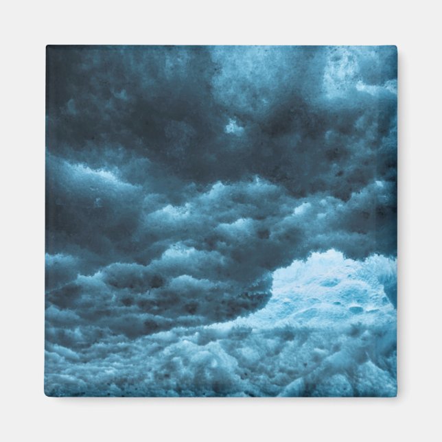 Imã Feche o gelo azul, Islândia (Frente)