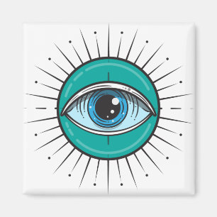 Imã Feche o Mau azul