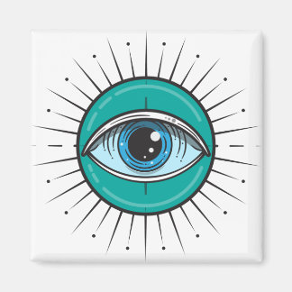 Imã Feche o Mau azul