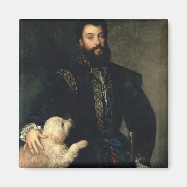 Imã Federigo Gonzaga, Duque de Mântua, c.1525-30 (petr (Frente)