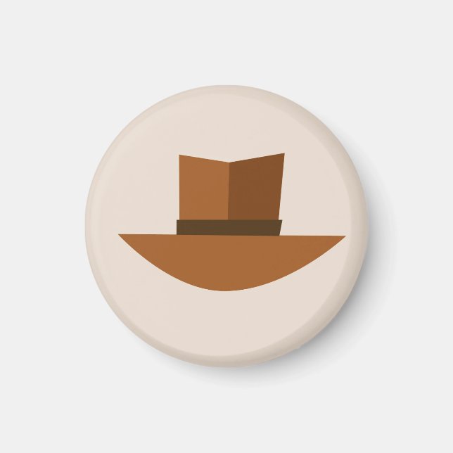 Imã Fedora Magnet (Frente)