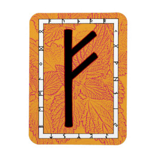Ímã Fehu Viking Rune Magnet - Tornando-se!