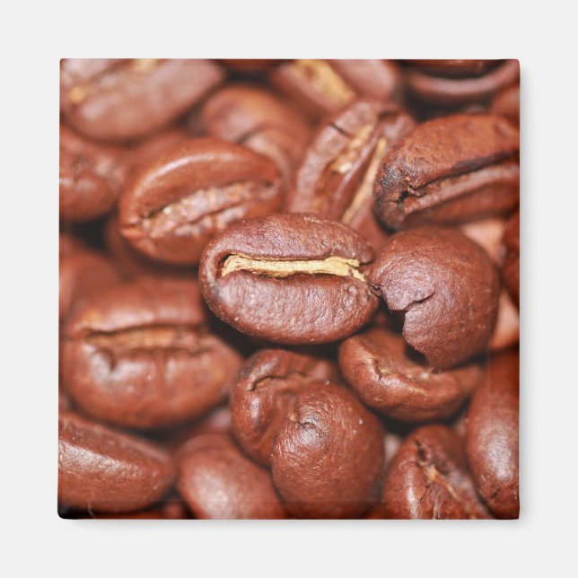 Imã Feijões de café torrados (Frente)