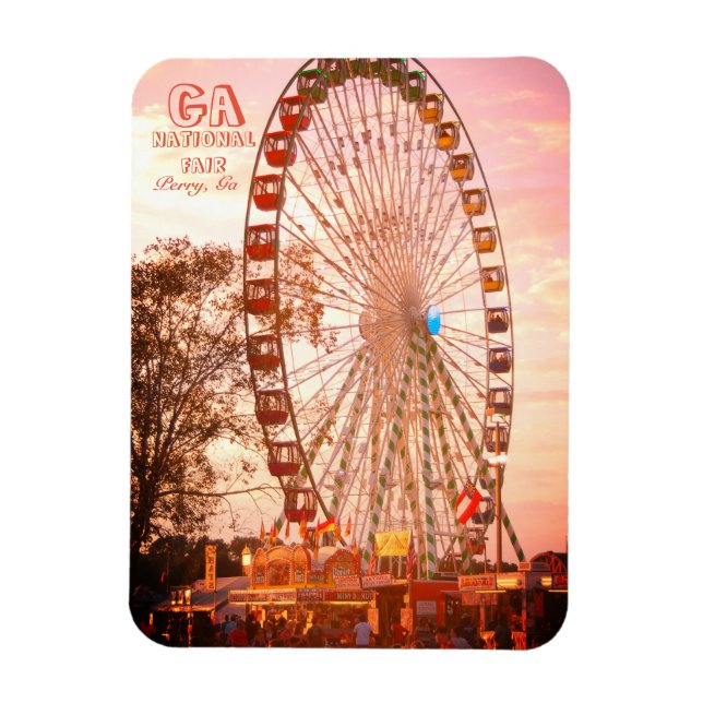 Ímã Feira Nacional da Geórgia, Perry GA (Vertical)